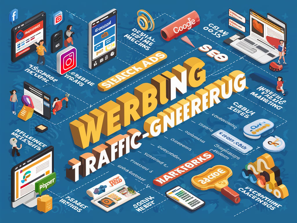 Werbung und Traffic